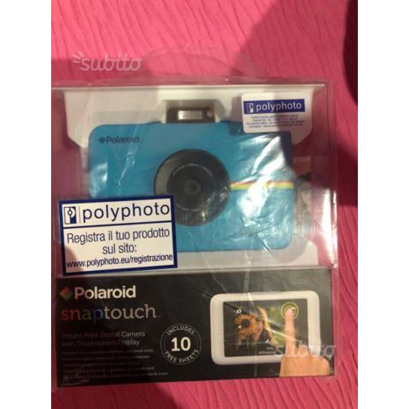 Polaroid SnapTouch celeste Nuova