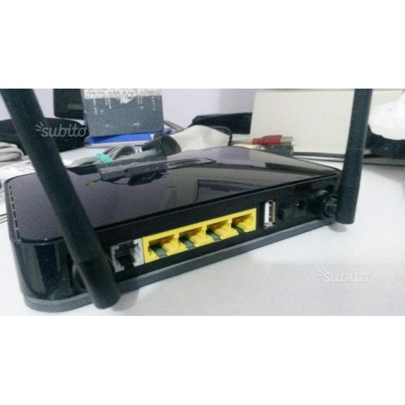 Netgear n300 wireless adsl2 +modem router dgn2200v